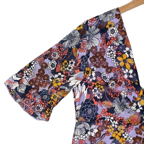 ModCloth Daytime Darling Mini Dress – Purple, Size 8 - Picture 3 of 16